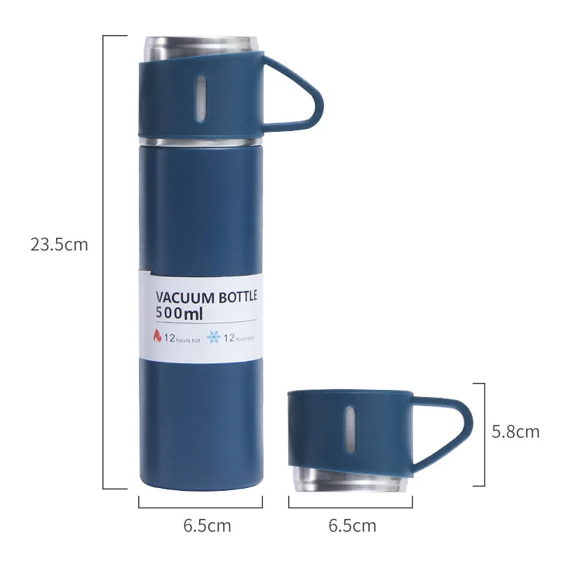 Double-layer Stainless Steel Insulated Cup Set