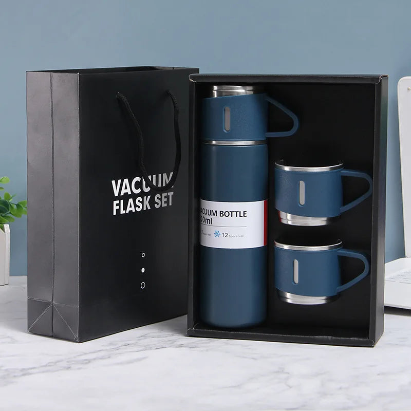Double-layer Stainless Steel Insulated Cup Set