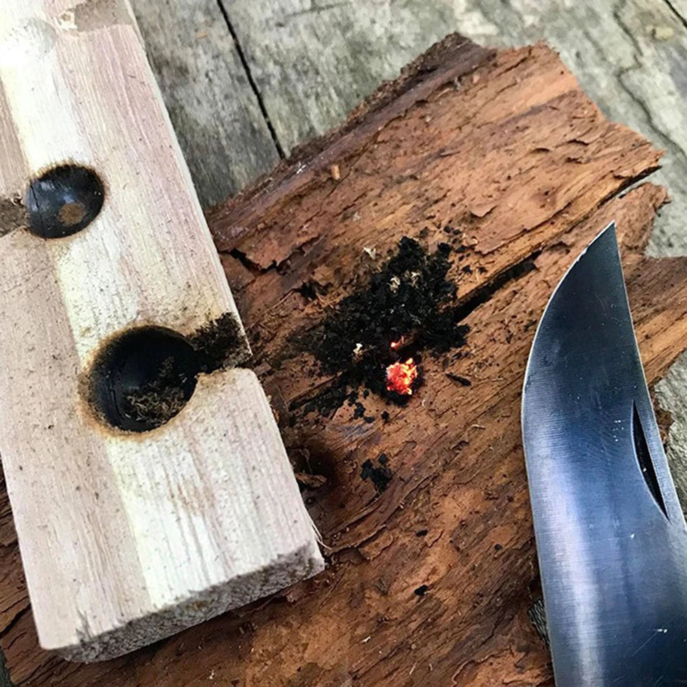 Bow Drill Fire Starter Kit