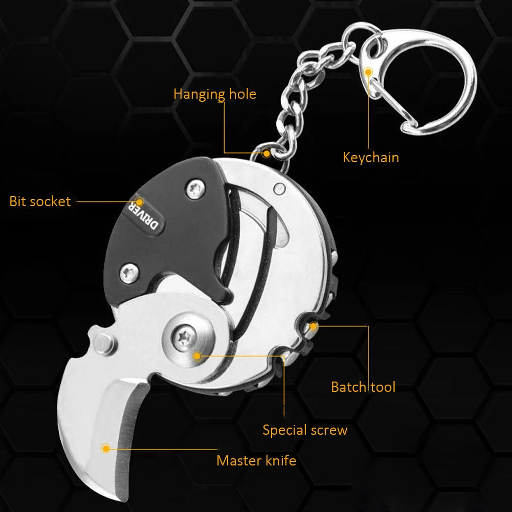 Keychain Multifunctional Screwdriver