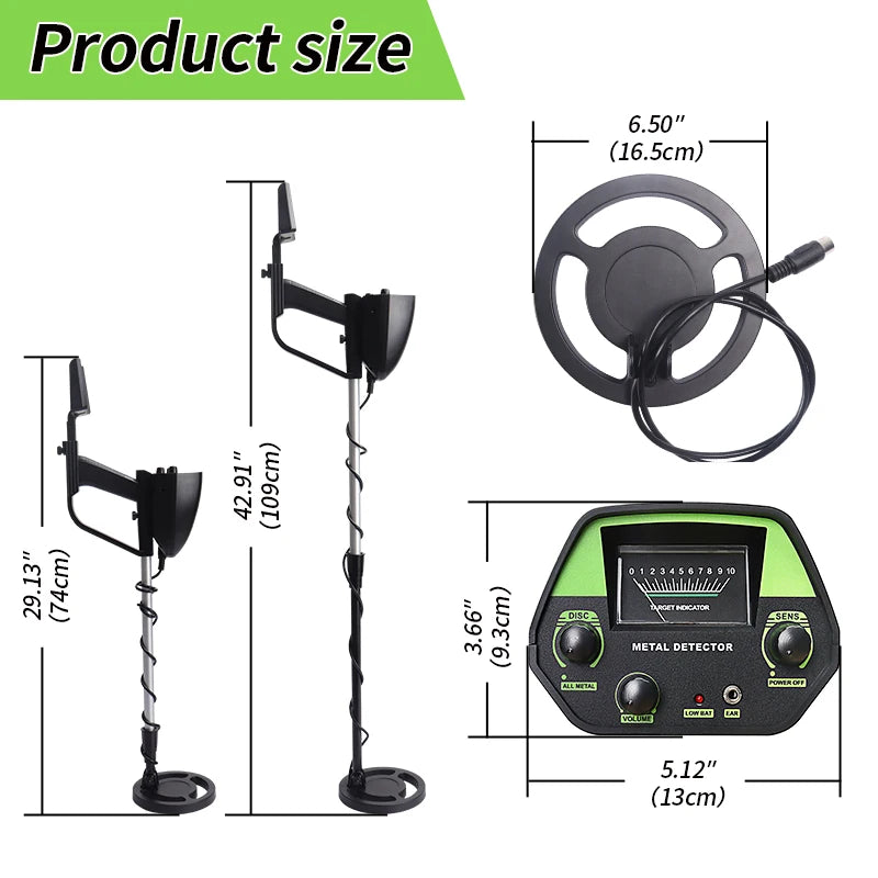 Professional Metal Detector with High Accuracy
