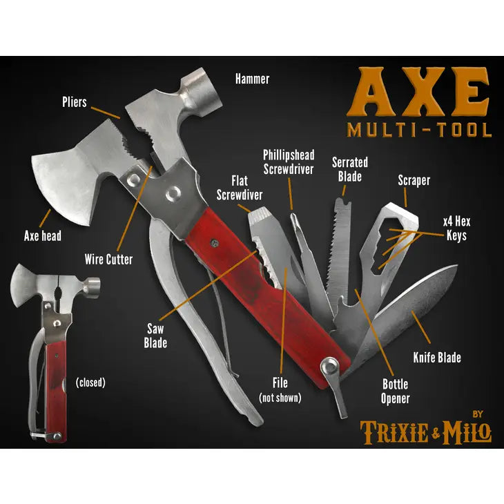 Multi-Tool Centered Around A Great Axe
