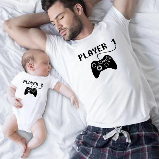 Father and Child Matching Outfits