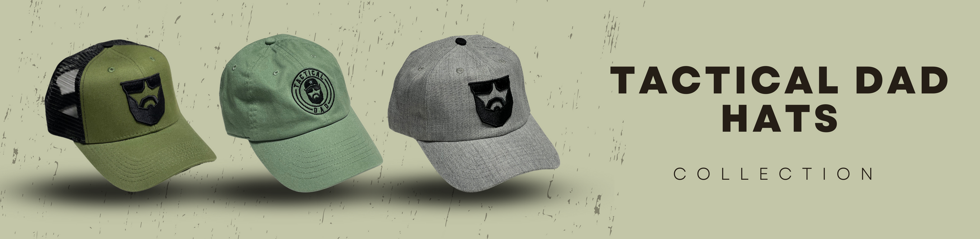 Tactical Dad Vintage Logo Hats
