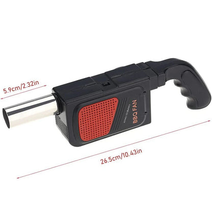 Portable Handheld Electric BBQ Air Blower Fan