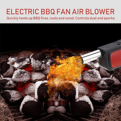 Portable Handheld Electric BBQ Air Blower Fan