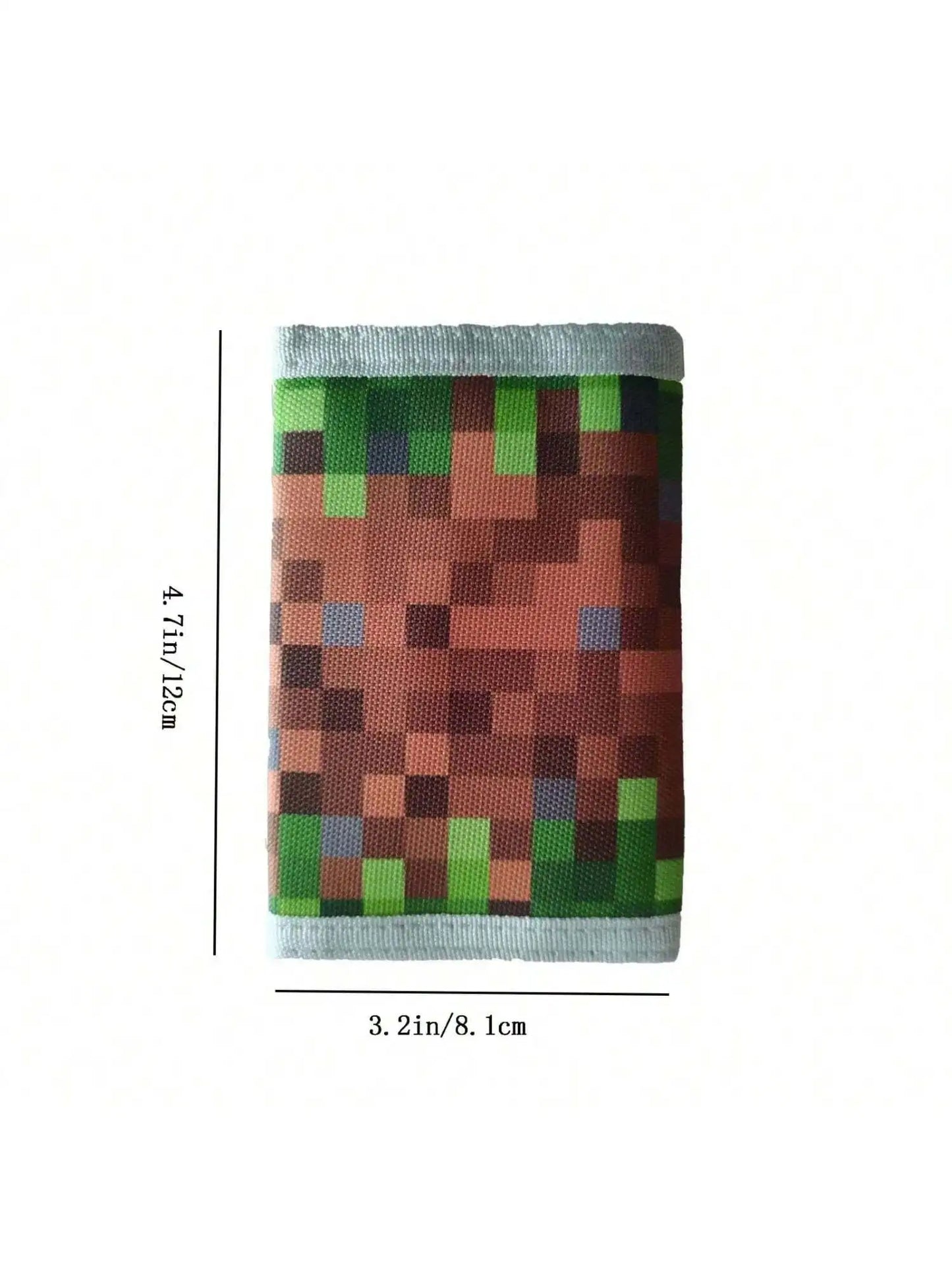 Kids Pixel Block Trifold Wallet