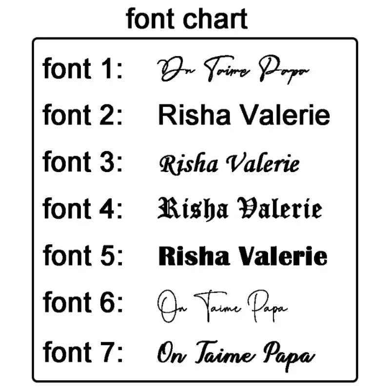 Custom Engraved Name Block Necklace