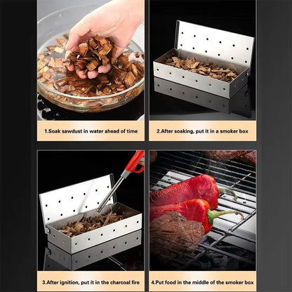 Smoker Box for Wood Chips