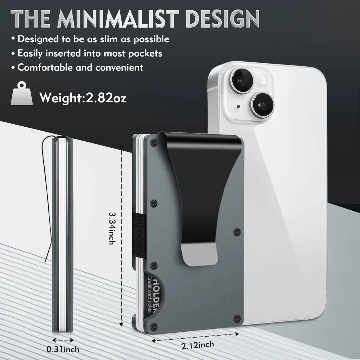 Slim Metal Card Holder