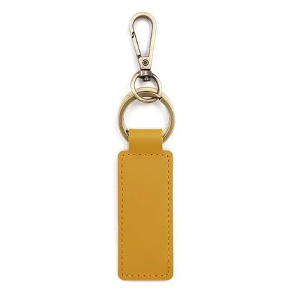Personalized Leather Keychain