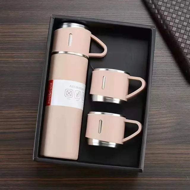 Double-layer Stainless Steel Insulated Cup Set