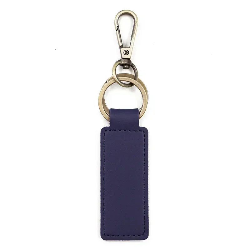 Personalized Leather Keychain