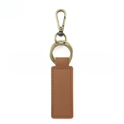 Personalized Leather Keychain
