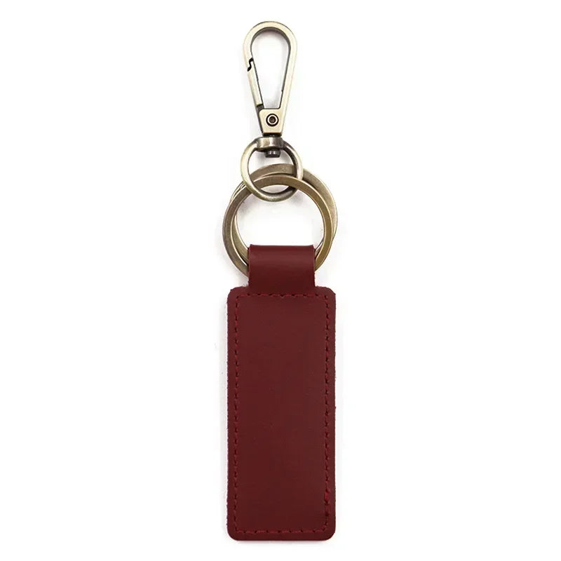 Personalized Leather Keychain