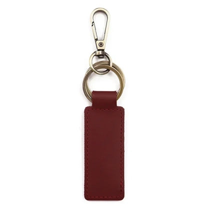 Personalized Leather Keychain