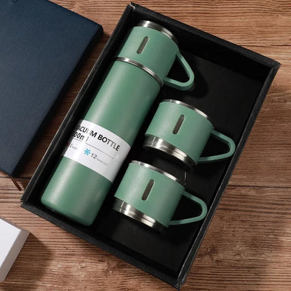 Double-layer Stainless Steel Insulated Cup Set
