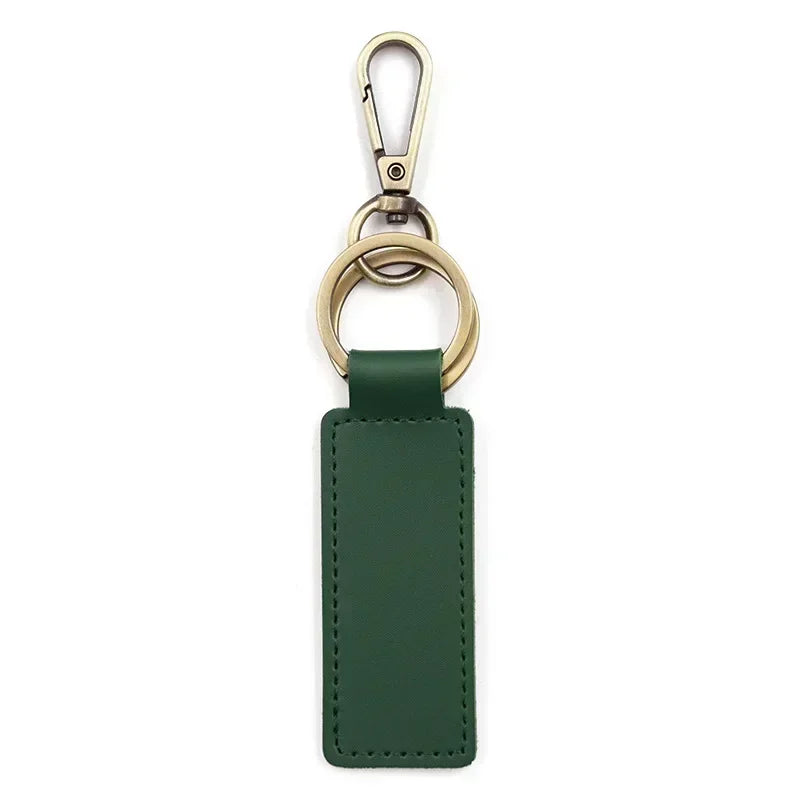 Personalized Leather Keychain