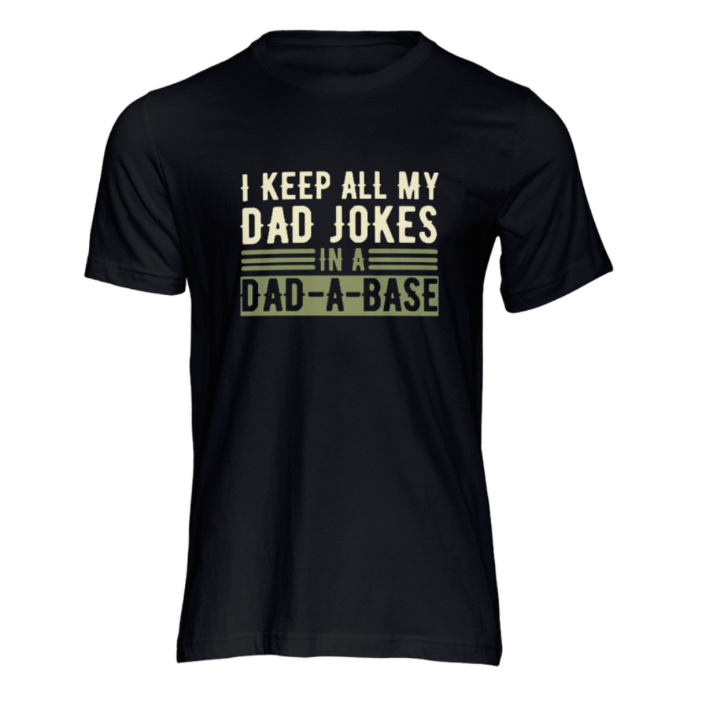 Keeping Dad Jokes Black Men's T-Shirt