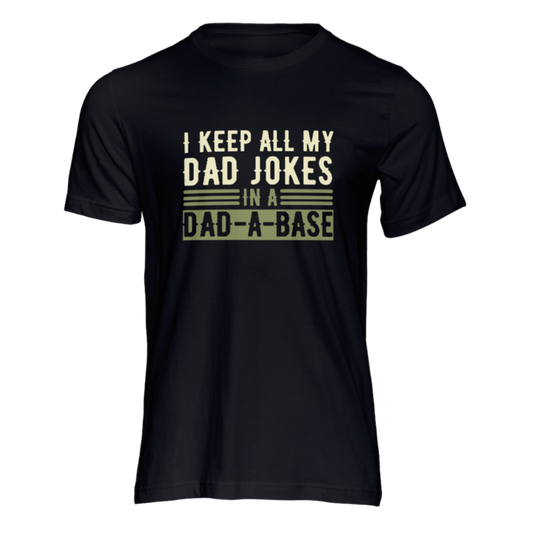 Keeping Dad Jokes Black Men's T-Shirt