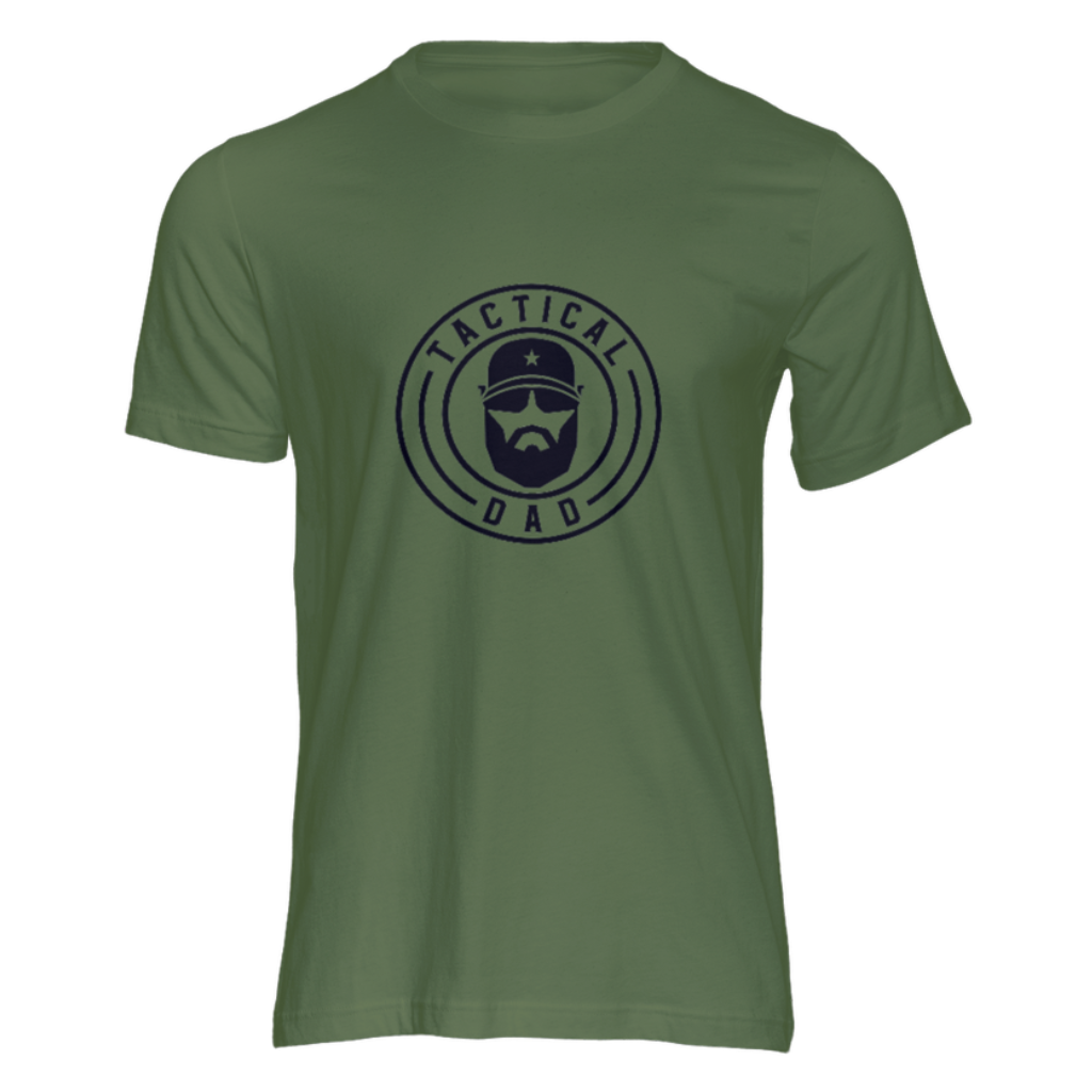 Tactical Dad Iconic Men's T-Shirt - Army Green